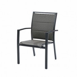 Fauteuil Modulo Gris Anthracite - WILSA