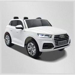 Voiture électrique enfant Audi Q5 TFSI 24V 2 places Blanc - APOLLO