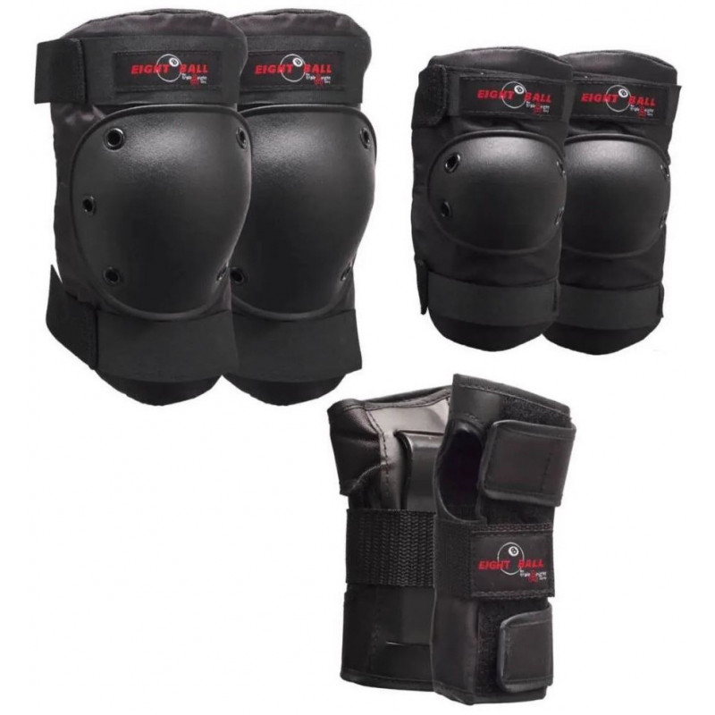 pack de protection patin pads 3 junior noir