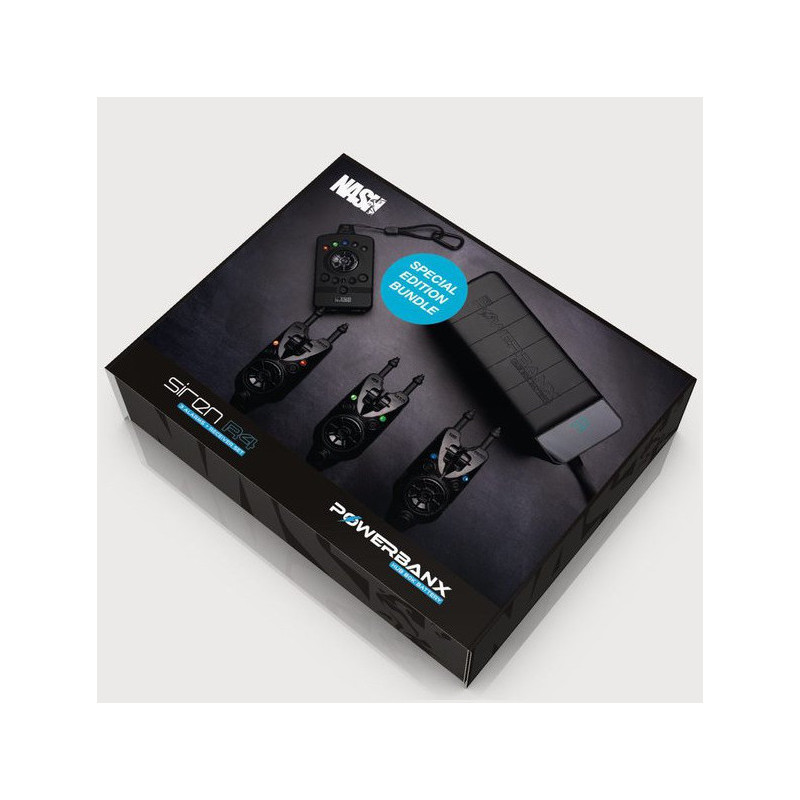 détecteur siren r4 powerbanx 80k hub bundle
