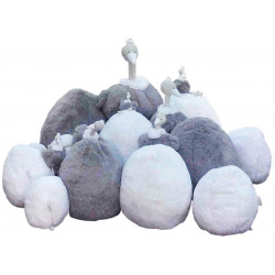 Bobo - Ostrich - Egg Grey - 20 Cm