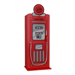 Armoire Gas Pump Rouge