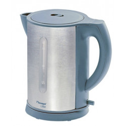 Bouilloire Sans Fil 360° -  1,7L - 2200W - Bleu/Inox