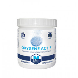 Traitement à l'oxygène actif 20 pastilles - Netspa