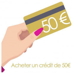 Achat d'un solde de 50€