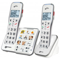 Téléphones sans fil Duo AMPLIDECT 595-2 PHOTO