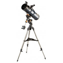 Télescope AstroMaster 130 EQ Newton avec adaptateur Smartphone et adaptateur T Barlow