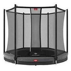 Trampoline BERG Favorit InGround 200 Gris avec filet de sécurité Net Comfort