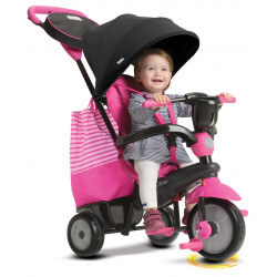 Tricycle Swing 4 en 1 rose