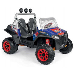 Buggy Polaris RZR 900 XP Bleu et rouge