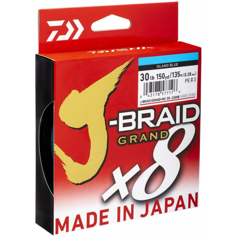 J-BRAID GRAND X8 Bleu 135 m