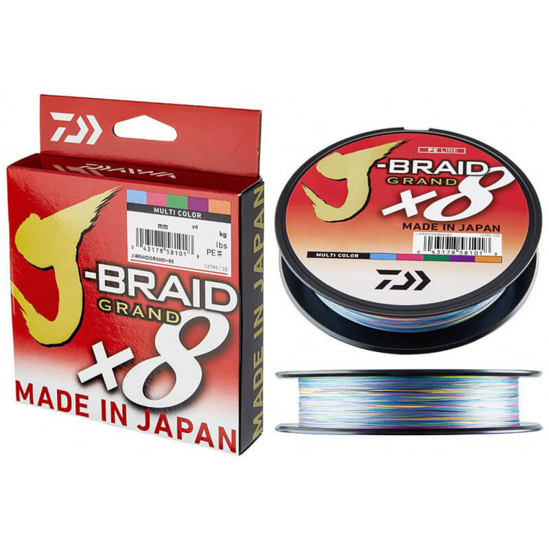 J-BRAID GRAND X8 Multicolore 150 m