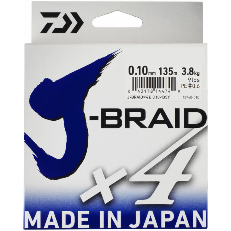 J-BRAID X4 Multicolore 135 m