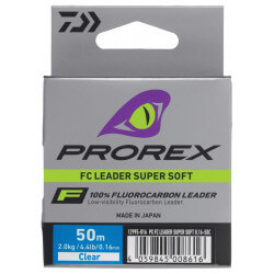 Fil nylon Fluorocarbone PROREX FC Leader Super Soft - DAIWA