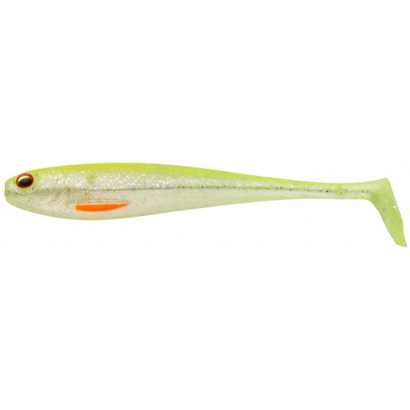 DUCKFIN Shad ghost lime