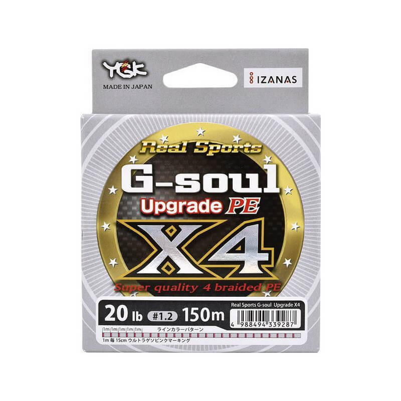 Tresse G-SOUL X4 UPGRADE - YGK