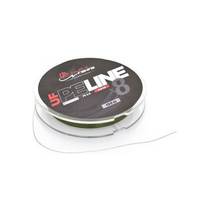 Tresse UF PE LINE X8 150M - ULTIMATE FISHING