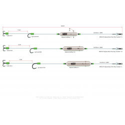 Bas de ligne Adjusta Basic River "Vif" - MADCAT