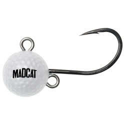 Tête plombée Golf Ball Hot Ball Jighead - MADCAT