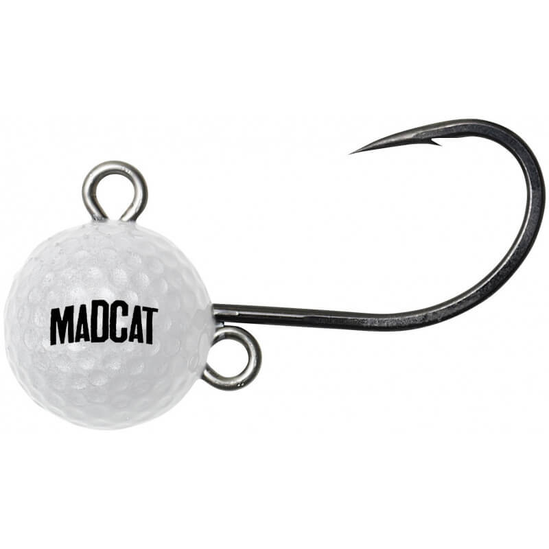 Tête plombée Golf Ball Hot Ball Jighead - MADCAT