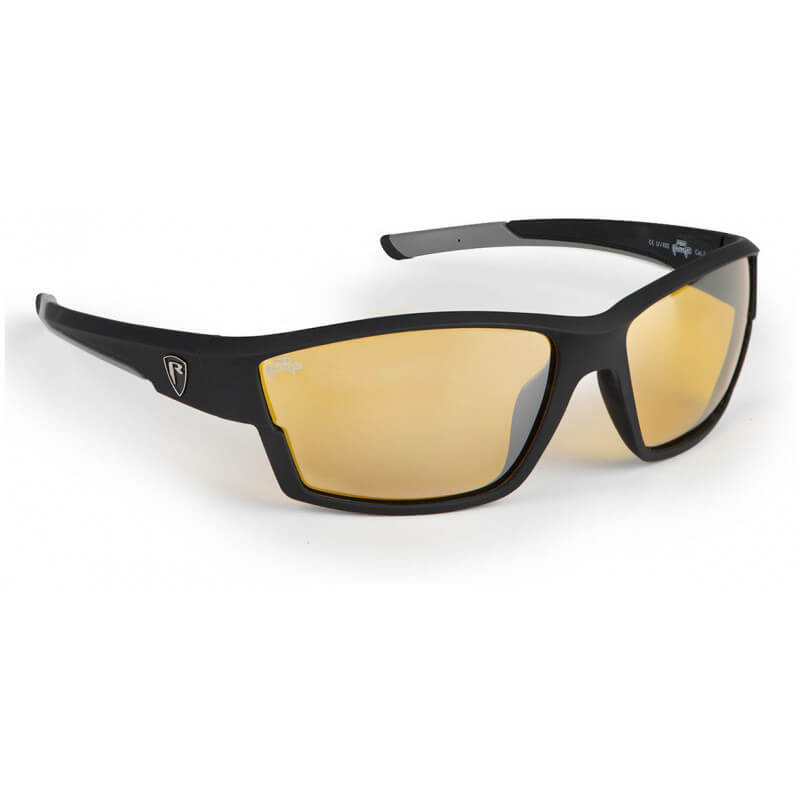 lunettes matt black amber fox rage