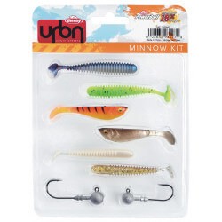 Kit leurres souples URBN Minnow - BERKLEY