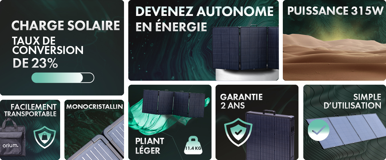 les avantages du panneau solaire 315w