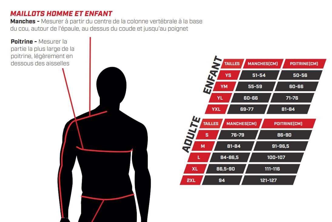 guide des tailles