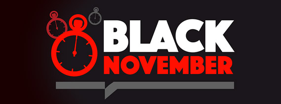 Black november chez Tous les sites